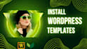 install and customize themeforest, envato  template wordpress theme in 24 hours