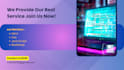 landing page with animation  HTML  CSS  js bootstrap