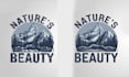 vectorize 2 of your low resolution designs into a layered svg or ai