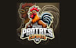 make unique poultry mascot logo with creative new concepts