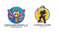 create unique cartoon pest control logo