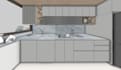 do interior design, documentation set and shop drawings