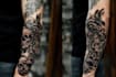 do custom tattoo design in realistic style