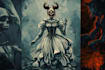 create dark art illustration