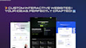 develop interactive, responsive, and visually stunning websites and web apps