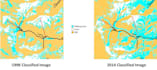 do change detection using remote sensing and gis