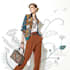 draw a fashion illustration