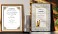 design marriage certificate, nikah nama certificate
