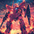 create anime style mecha robot illustrations