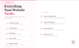 develop a fullstack custom website with responsive design