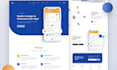 do figma landing page design, website landing page