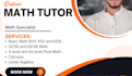 tutor gcse igcse o a level math for exam preperation