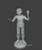 do 3d game character modeling, texturing and rigging