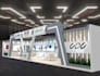 design and render 3d trade booth exhibition stand, stall, both, kiosk