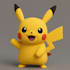create 3d cartoon character for animation, games, and printing