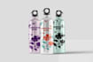 do juice and water bottle packaging and label design