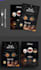 food menu design layout