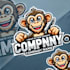 do wonderful monkey mascot logo design with unlimited review