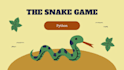 create a gui based snake game in python