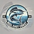 make a attractive fishing charter reel east coast logo