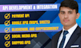 do API integration, api development, custom php laravel web api