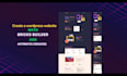 design and develop a websites with bricks builder and automatic CSS