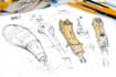 develop industrial and product design concept by sketches