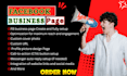 create and fully setup facebook business page
