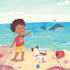 illustrate children book watercolor illustration, story book illustration
