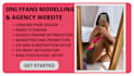 design onlyfans modelling website onlyfans agency website onlyfan landing page