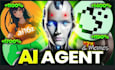 create crypto ai agent meme ai token ai agent crypto token development