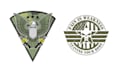 make hand drawn army military logo