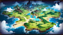 create a high quality fantasy map
