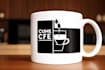 create unique custom coffee mug design