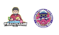 design restaurant mascot cartoon food logo
