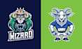 design professional goat sheep mascot logo