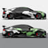 reate itasha car wrap design, racing car wrap