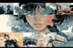 a comic cover, graphics novel, superhero comics