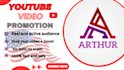 do super fast organic USA promotion for youtube video