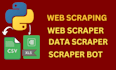 do python web scraping, web scraper,data extraction