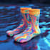 custom unique socks design 3d shoe design