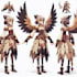 create low poly 3d character model ps1 ps2 n64 style character design game asset
