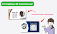 design professional qr code with logo for your business