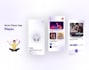 create music player, audio books and audio player mobile app