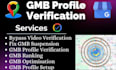 create, optimize gmb profile, gmb listing with instant local google map verify