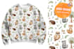 design seamless patterns for baby brands and kids clothing