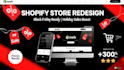 design redesign shopify  shopify store  christmas store holiday black friday