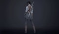 port stylized 3d character, 3d cartoon model,nsfw,blender,3d fortnite character