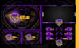 design custom animated twitch stream overlay alerts and pack with templates