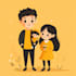 draw you as yellow cartoon character